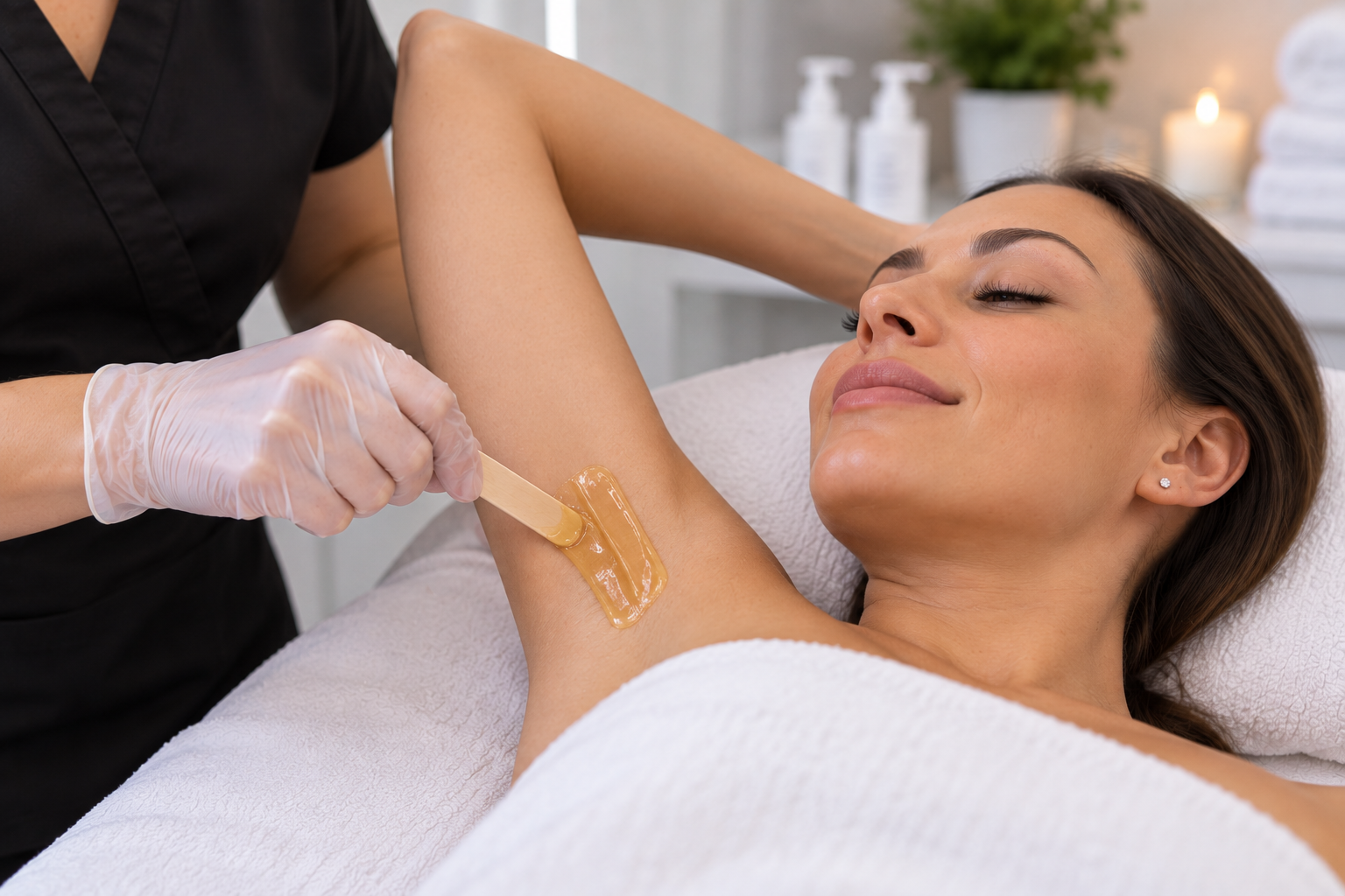Underarm wax